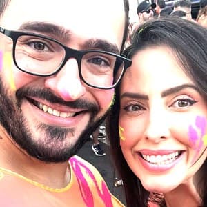 Nathália e Anderson, clientes da NavesBelezini